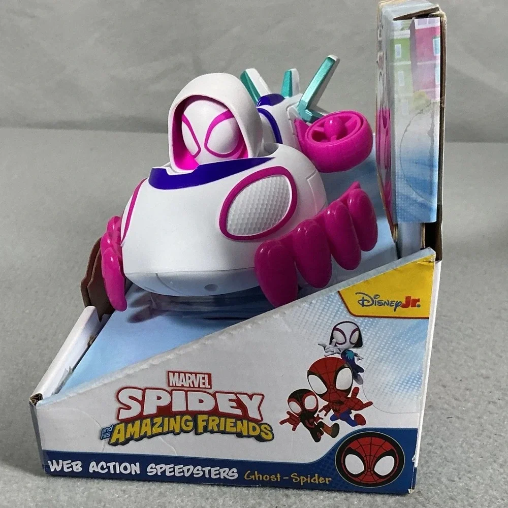 Marvel Spidey Amazing Friends Ghost-Spider Web Action Speedsters Jazwares Toy